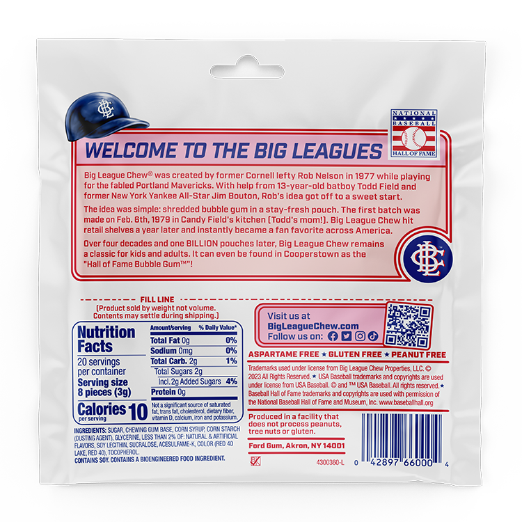 Big League Chew Outta Here Original