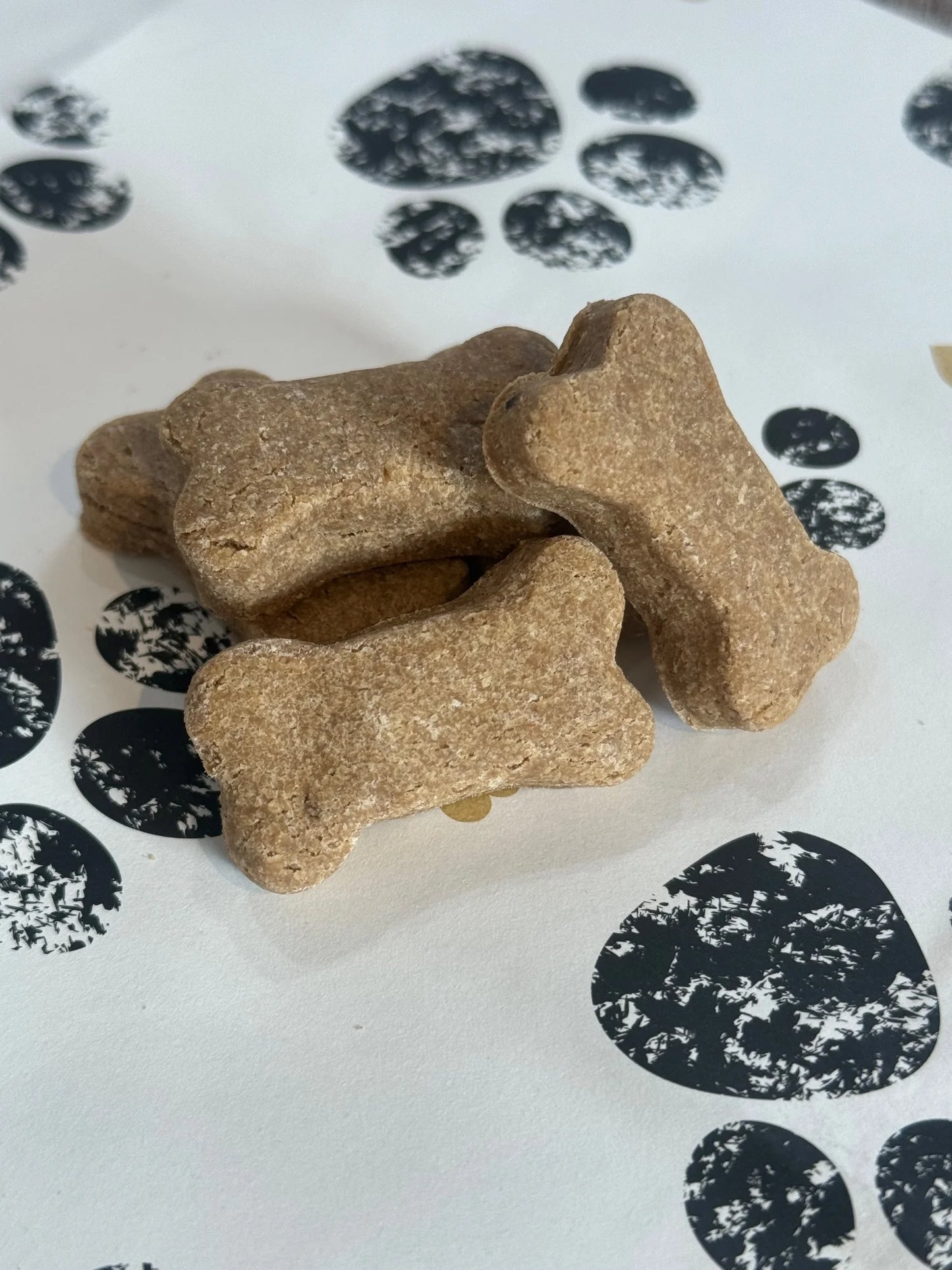 Peanut Butter Banana Dog Treats